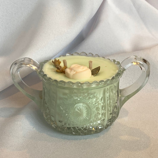 Peppermint Up-Cycled Teacup Candle